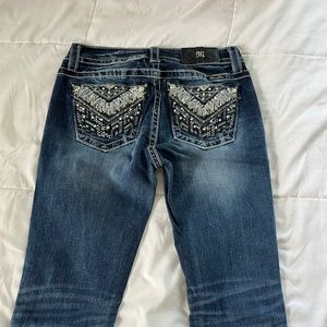 Miss me low rise bootcut jeans